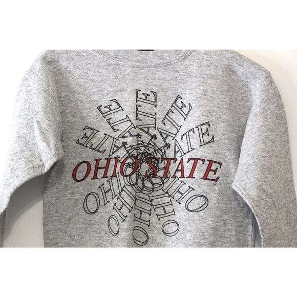 Vintage Kids The Ohio State University OSU Buckeyes Sweatshirt Large - Picture 2 of 4
